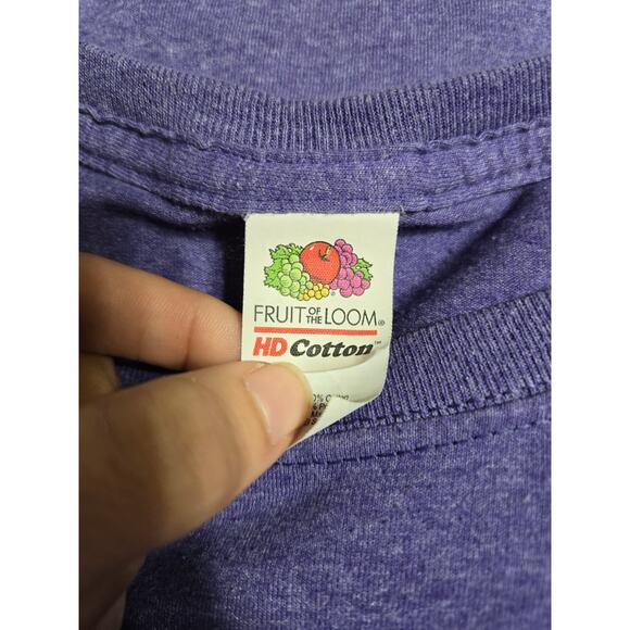 Fruit of the loom xl women's purple tee - Picture 4 of 8